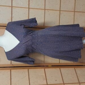 Toad and Co. Blue and orange dress size XS